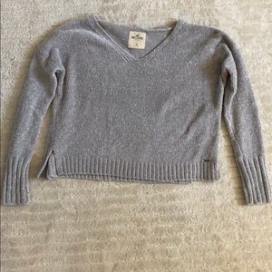 Hollister womens grey sweater